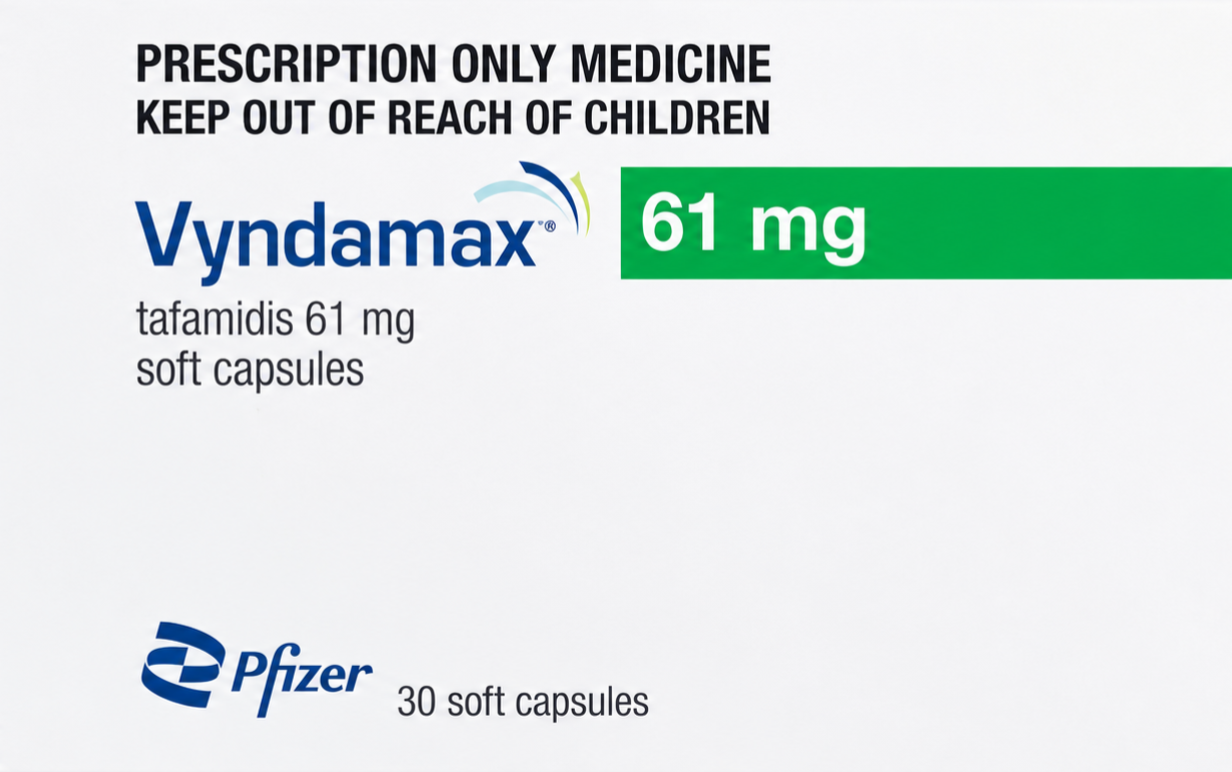 VyndaMx 61mg Capsule - Cardiology Division Medicine by PFIZER LTD