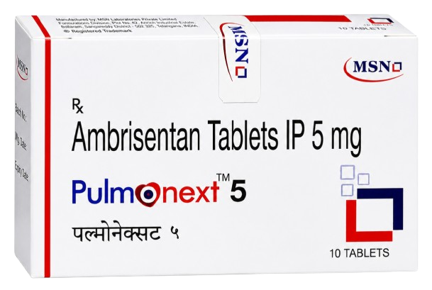 Pulmonext 5mg Tablet - Cardiology Division Medicine by Msn Laboratories India pvt Ltd
