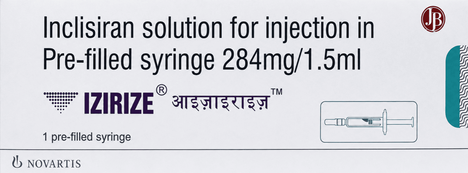 Izirize 284mg Injection - Cardiology Division Medicine by JB CHEMICALS
