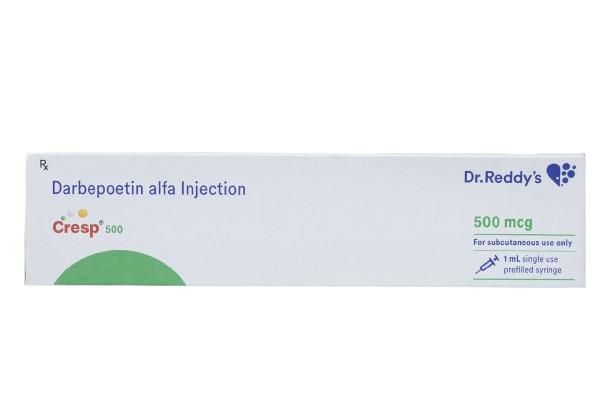 Cresp 500mcg Injection - Nephrology Division Medicine by Dr. Reddy's Laboratories Ltd
