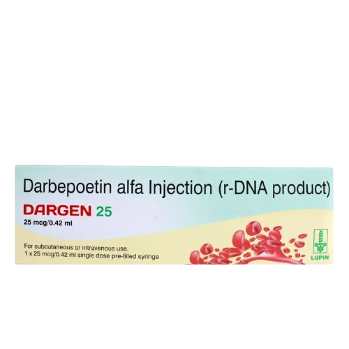 Dargen 25mcg Injection - Nephrology Division Medicine by Lupin Ltd