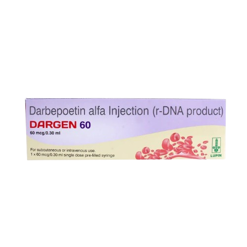 Dargen 60mcg Injection - Nephrology Division Medicine by Lupin Ltd