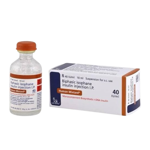 Human Mixtard Injection 40IU/ml - Diabetes Division Medicine by Novo Nordisk India Pvt Ltd