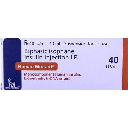 Human Mixtard Injection 40IU/ml