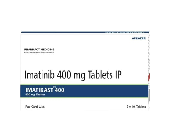 Imatikast 400mg Tablet - Oncology Division Medicine by Aprazer Healthcare Pvt Ltd