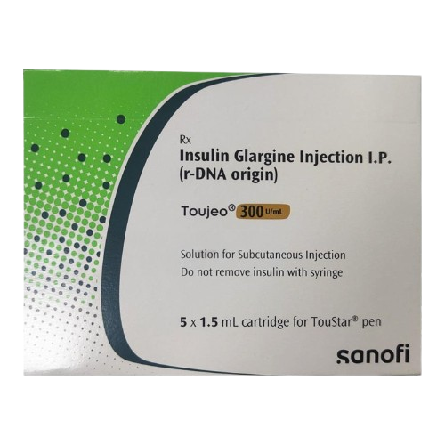 Toujeo 300U/ml Cartridge - Diabetes Division Medicine by Sanofi India Ltd