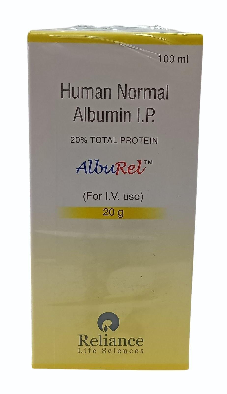 Alburel 20% Injection 100ml - Oncology & Cancer Care Medicine by Reliance Life Sciences Ltd