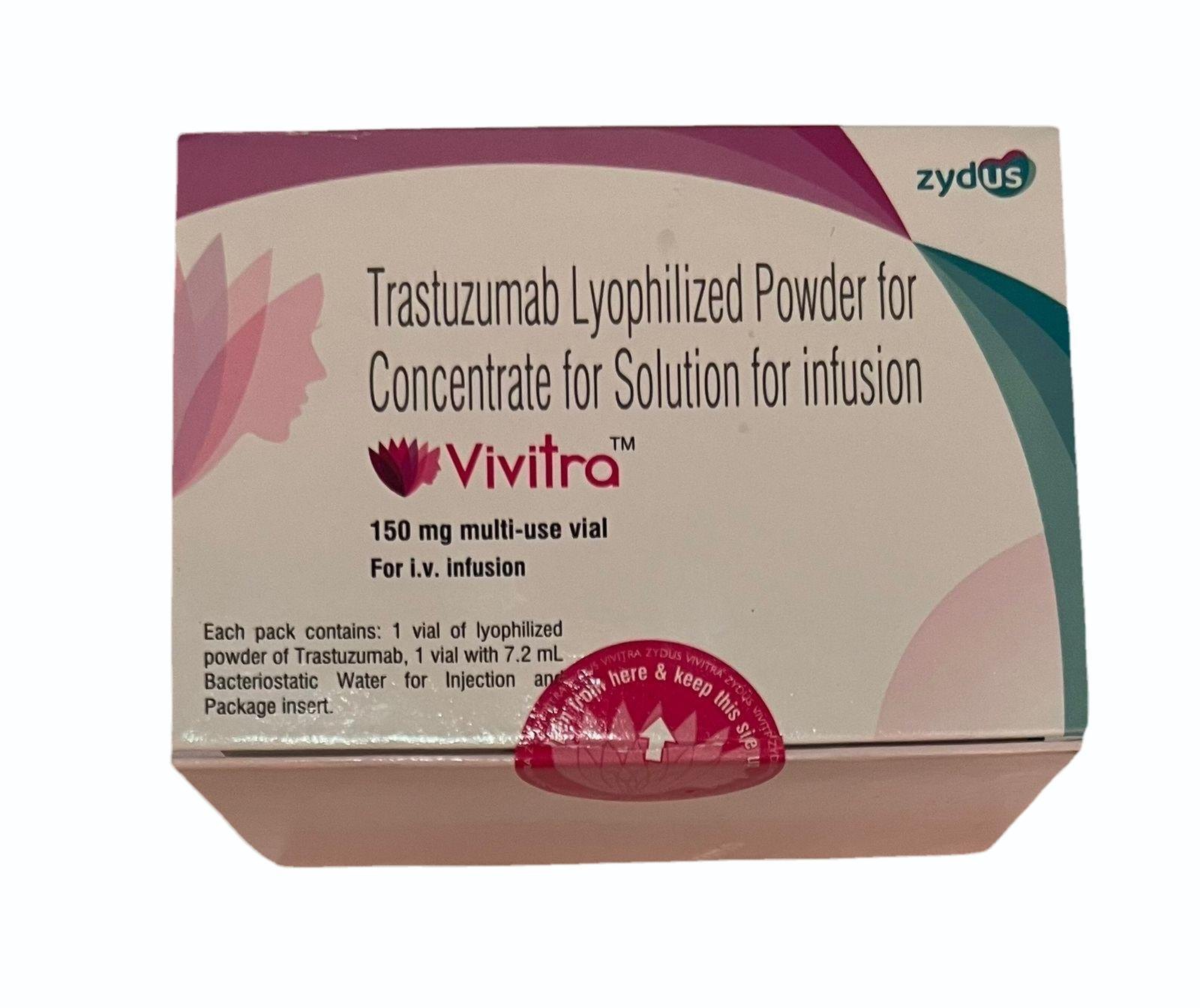 Vivitra 150mg Injection - Oncology & Cancer Care Medicine by Zydus Lifesciences Ltd