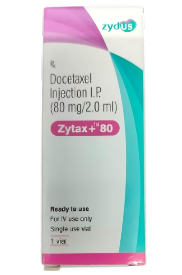 Zytax 80mg Injection - Oncology & Cancer Care Medicine by Zydus Cadila